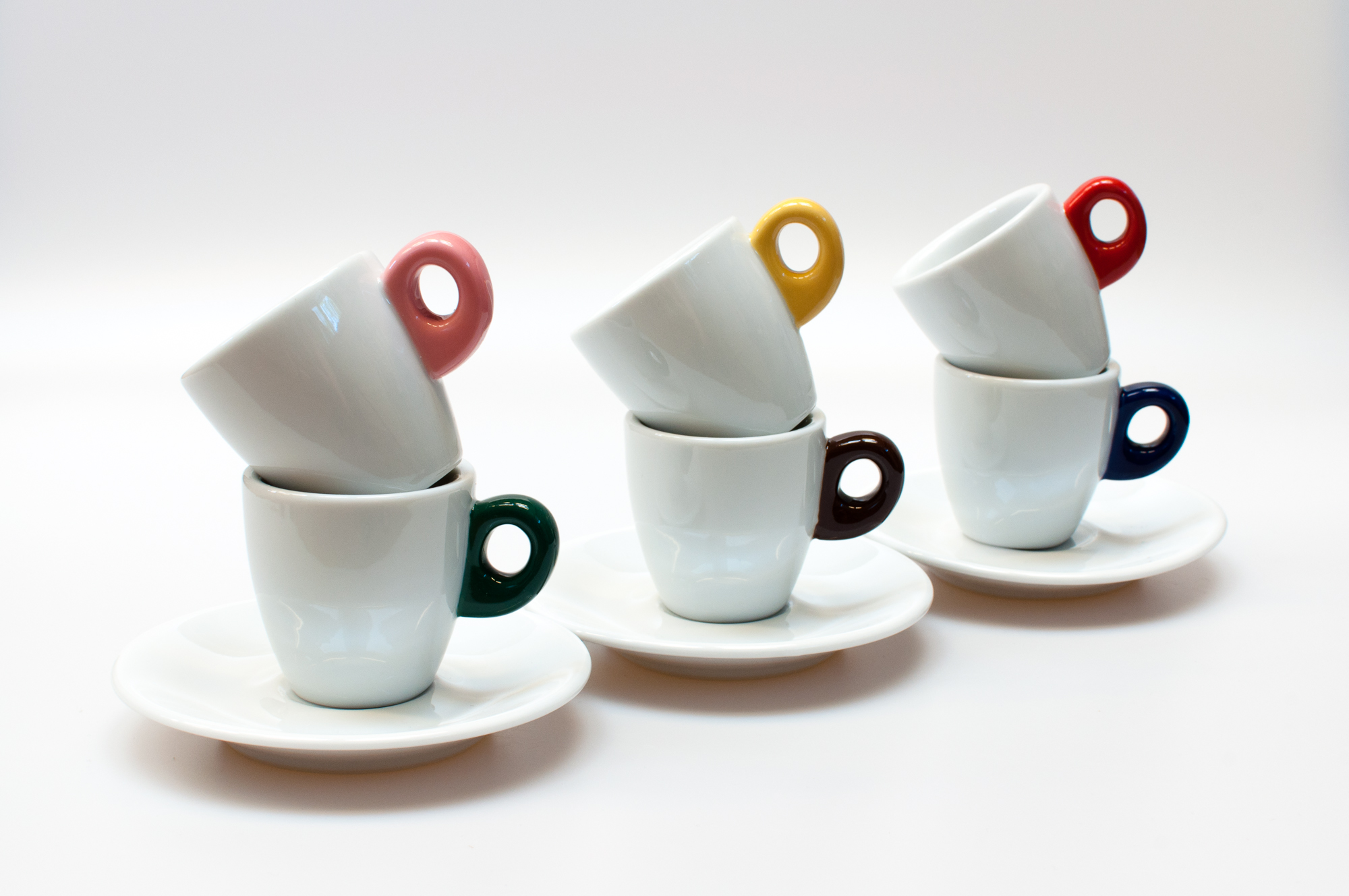 GIACINTO COLORE Cappuccino - SET 6 ks (195 ml)