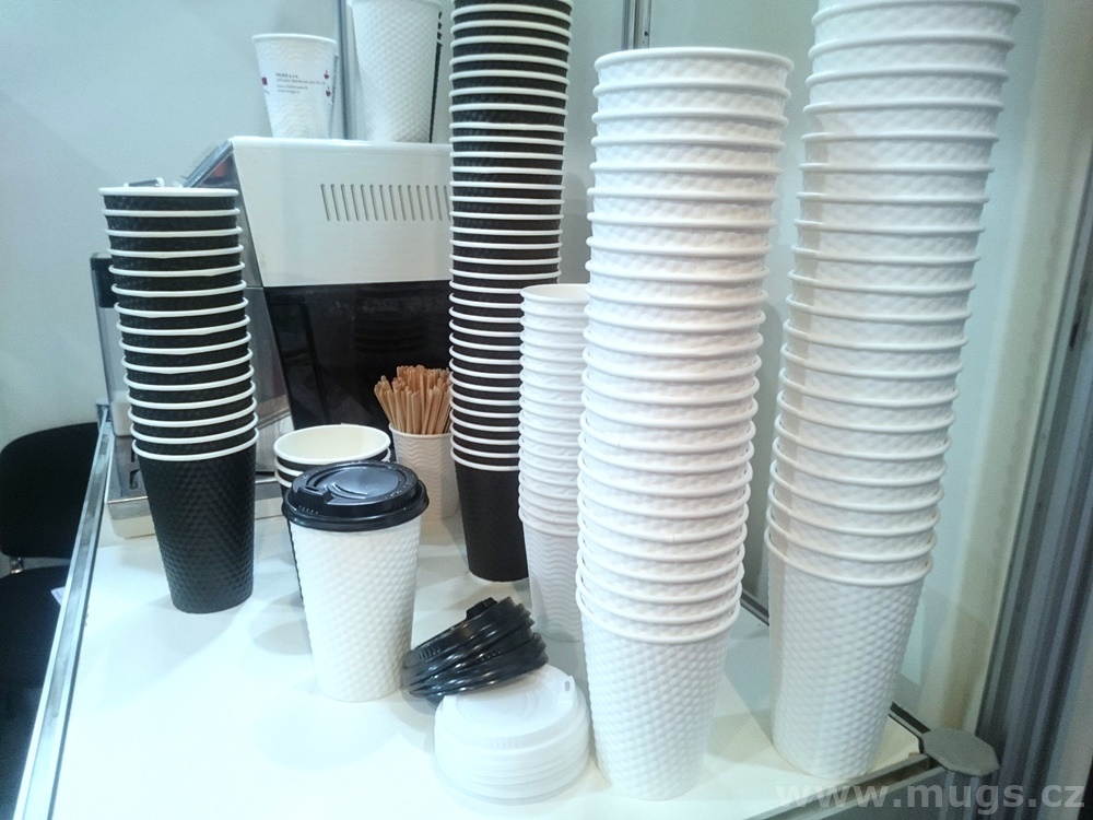 Víčko na kelímek WHITE 300-400 ml (50 ks/bal - 1000 ks/karton)