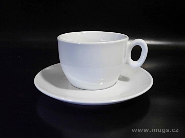 Porcelánový šálek s podšálkem EDIE M 170 ml