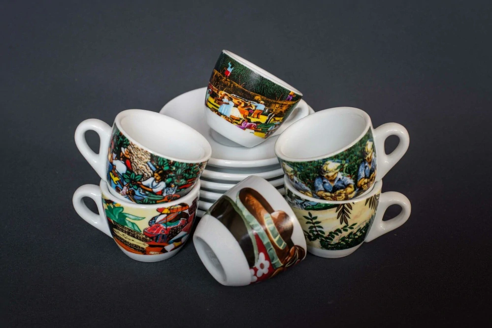 ROSA COLLEZIONE ORIGINI Caffè - SET 6 ks (60 ml)