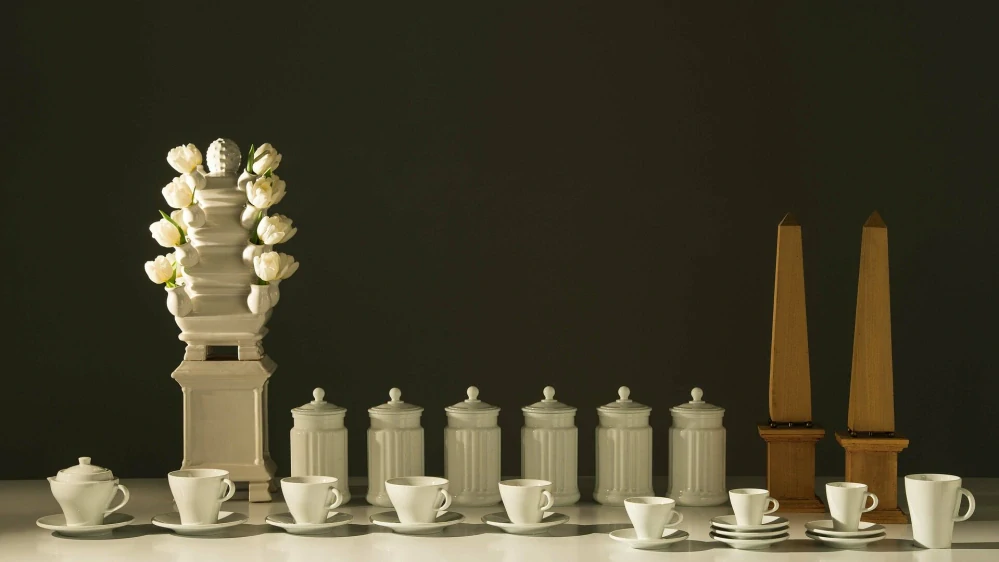 GARDENIA Teapot bianco 350 ml