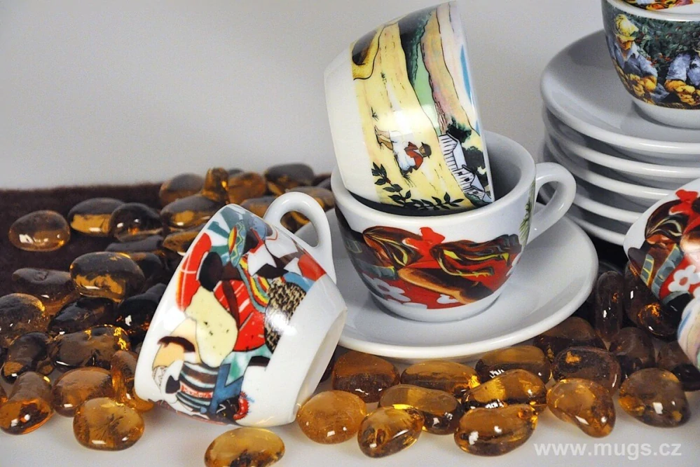 ROSA COLLEZIONE ORIGINI Cappuccino - SET 6 ks (160 ml)